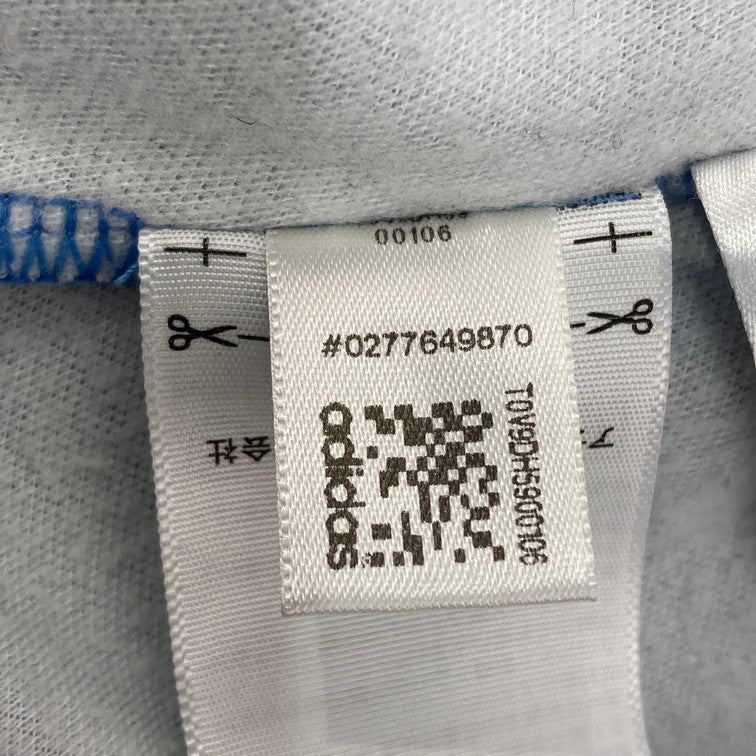【中古品】【メンズ】 adidas アディダス パーカー 148-260107-WA-01-iwa サイズ：L カラー：ブルー系 万代Net店