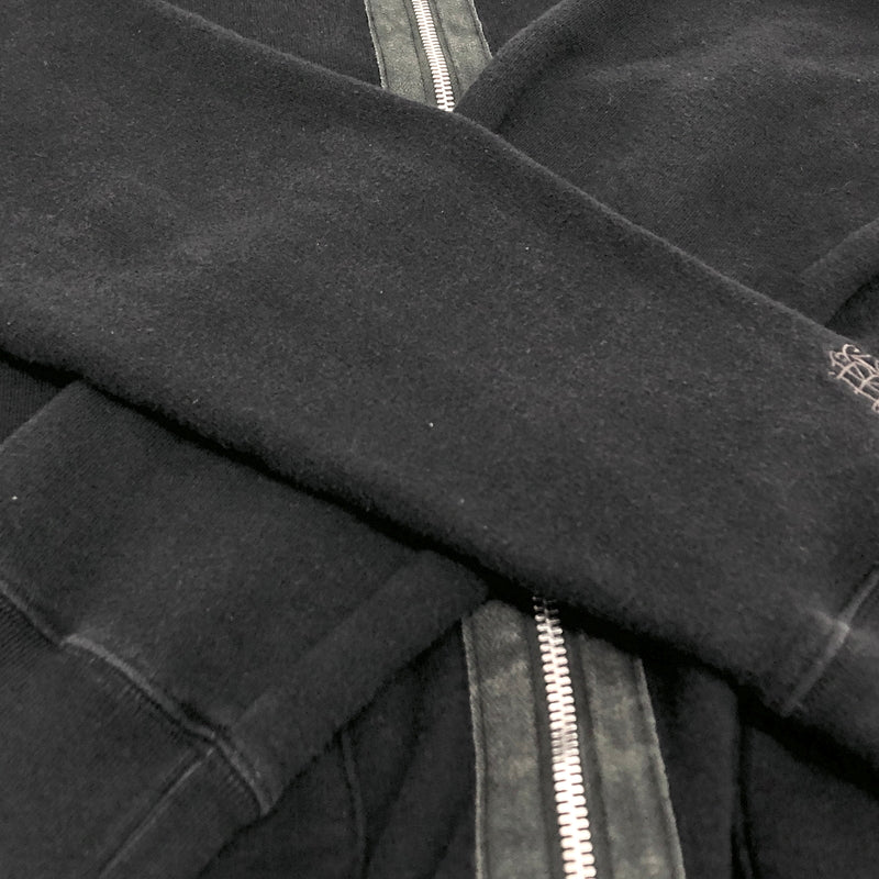 【現状渡し品】【メンズ】 NEIGHBORHOOD ネイバーフッド BLACK ICON 112ATNH-CSM02 ジップパーカー 長袖 トップス 古着 142-260708-rs-09-fur サイズ：XL カラー：ブラック 万代Net店