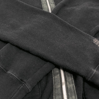 【現状渡し品】【メンズ】 NEIGHBORHOOD ネイバーフッド BLACK ICON 112ATNH-CSM02 ジップパーカー 長袖 トップス 古着 142-260708-rs-09-fur サイズ：XL カラー：ブラック 万代Net店