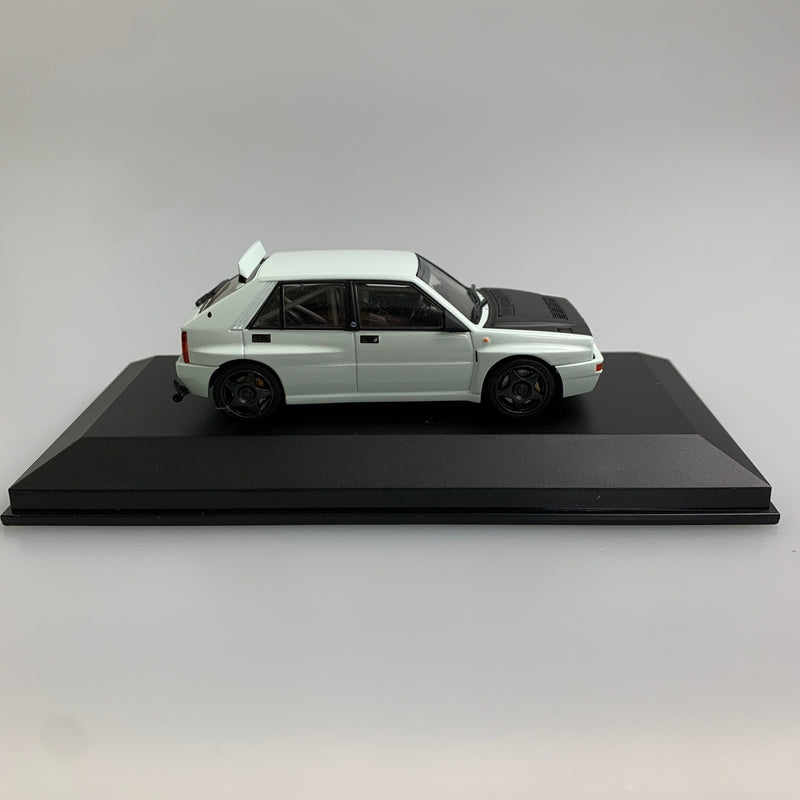 【現状渡し品】 HPI 1/43 ランチア デルタ HF インテグラーレ エヴォルツォーネ2 ホワイト ミニカー 061-260427-AS-12-min 万代Net店
