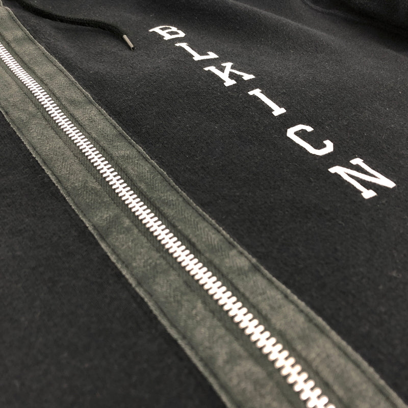 【現状渡し品】【メンズ】 NEIGHBORHOOD ネイバーフッド BLACK ICON 112ATNH-CSM02 ジップパーカー 長袖 トップス 古着 142-260708-rs-09-fur サイズ：XL カラー：ブラック 万代Net店