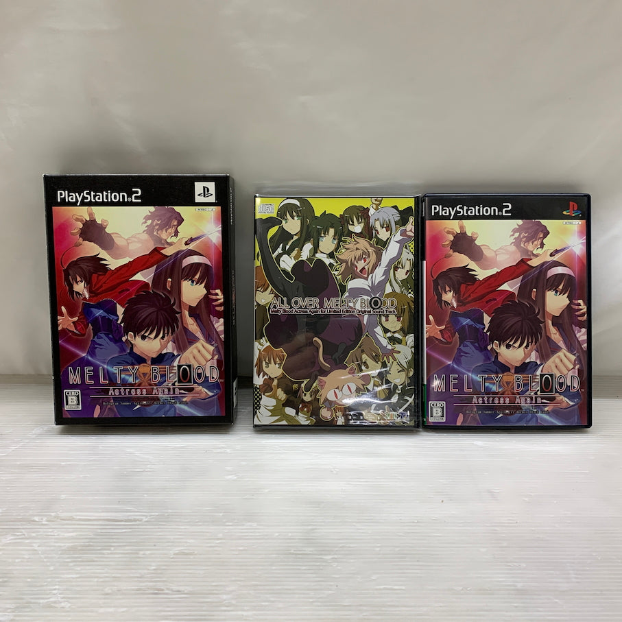 【現状渡し品】 CERO B PS2 メルティブラッド アクトレスアゲイン[限定版] 023-260620-MS-01-min 万代Net店