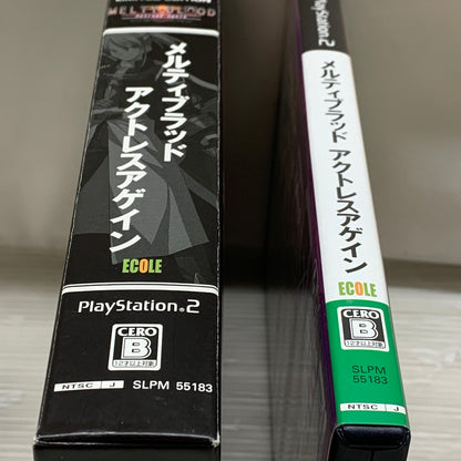 【現状渡し品】 CERO B PS2 メルティブラッド アクトレスアゲイン[限定版] 023-260620-MS-01-min 万代Net店