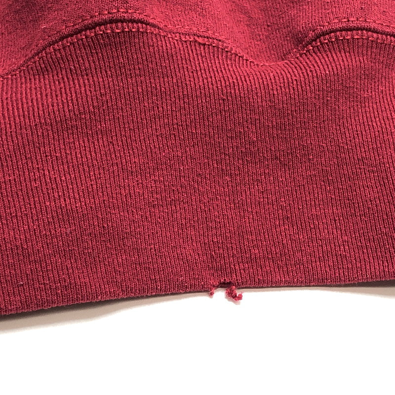 【ジャンク品】【メンズ】 90S SWEATSHIRT スウェット トレーナー USA製 長袖 トップス 古着 ヴィンテージ系 146-260421-rs-01-fur サイズ：M カラー：レッド系 万代Net店