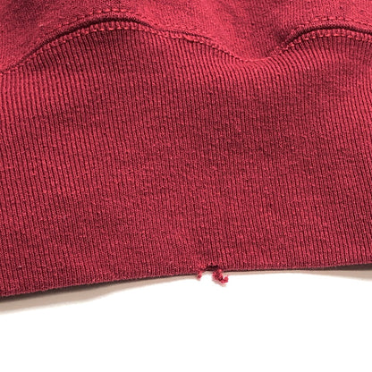 【ジャンク品】【メンズ】 90S SWEATSHIRT スウェット トレーナー USA製 長袖 トップス 古着 ヴィンテージ系 146-260421-rs-01-fur サイズ：M カラー：レッド系 万代Net店