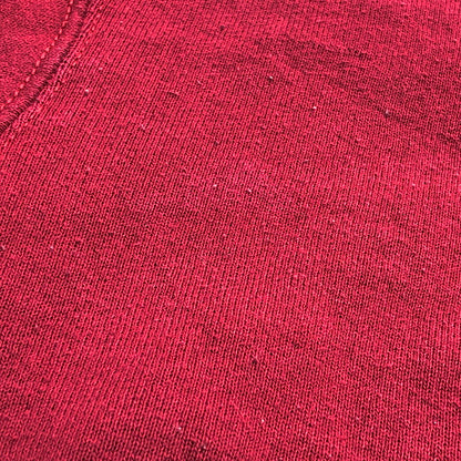 【ジャンク品】【メンズ】 90S SWEATSHIRT スウェット トレーナー USA製 長袖 トップス 古着 ヴィンテージ系 146-260421-rs-01-fur サイズ：M カラー：レッド系 万代Net店