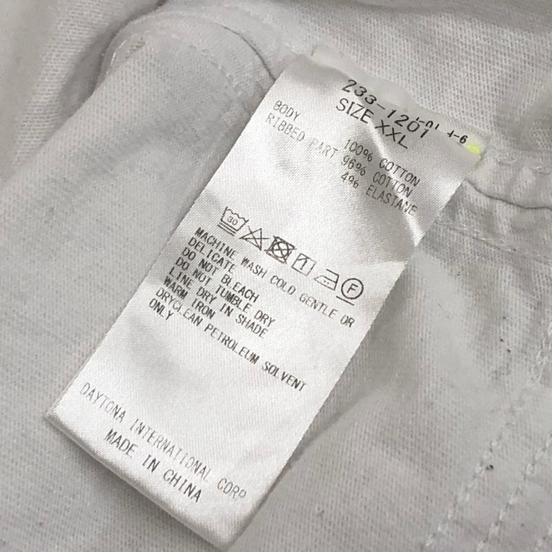 【現状渡し品】【メンズ】 CAHLUMN カラウム 23AW L/S TEE SHIRT 233-1201 無地 長袖 Tシャツ トップス 古着 140-260708-rs-10-fur サイズ：XXL カラー：ホワイト 万代Net店