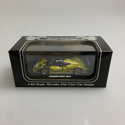 【現状渡し品】 kyosho 京商 1/64 ポルシェ911 GT1 1998 テストカー(イエロー)「Beads Collection」[K06541C] ミニカー 061-260427-AS-14-min 万代Net店