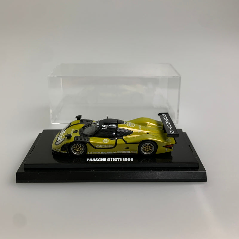 【現状渡し品】 kyosho 京商 1/64 ポルシェ911 GT1 1998 テストカー(イエロー)「Beads Collection」[K06541C] ミニカー 061-260427-AS-14-min 万代Net店