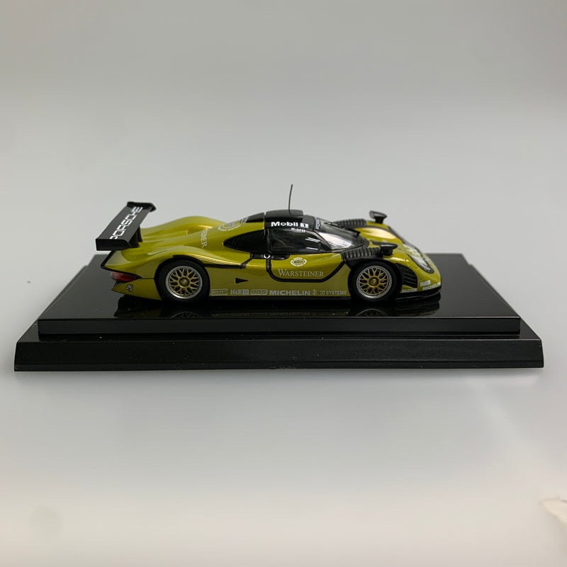 【現状渡し品】 kyosho 京商 1/64 ポルシェ911 GT1 1998 テストカー(イエロー)「Beads Collection」[K06541C] ミニカー 061-260427-AS-14-min 万代Net店