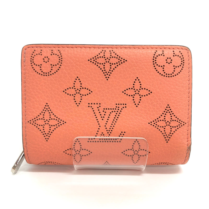 【中古品】【レディース】 LOUIS VUITTON ルイ・ヴィトン マヒナ ポルトフォイユ・クレア M81419 二つ折り財布 179-260709-rs-01-fur カラー：トロピカルコーラル 万代Net店