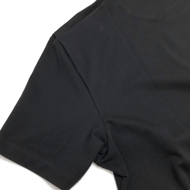 【中古美品】【メンズ】 +CLOTHET クロスクローゼット +C定番 Tailored T-shirt CLK-60060 スビンプラチナム スムース テーラードTシャツ 半袖 トップス 無地 147-250807-rs-01-fur サイズ：4(XL) カラー：ブラック 万代Net店