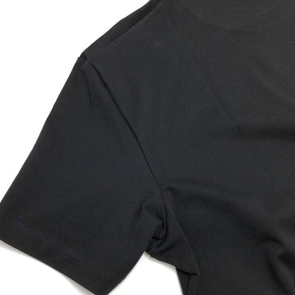 【中古美品】【メンズ】 +CLOTHET クロスクローゼット +C定番 Tailored T-shirt CLK-60060 スビンプラチナム スムース テーラードTシャツ 半袖 トップス 無地 147-250807-rs-01-fur サイズ：4(XL) カラー：ブラック 万代Net店