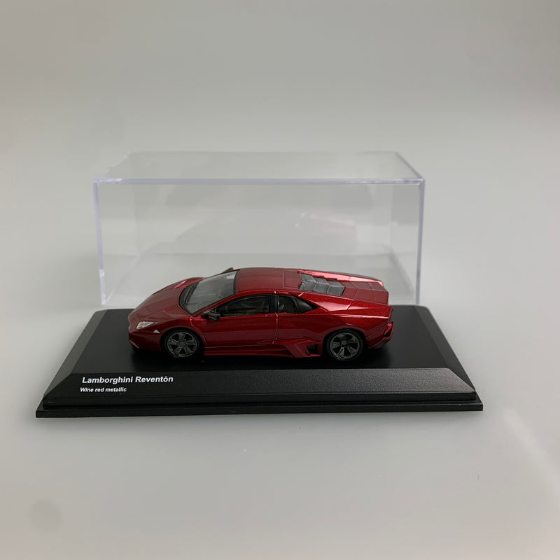 【現状渡し品】 KYOSHO 京商 1/64 Lamborghini Reventon(レッドメタリック) [KS07051A4] ランボルギーニ ミニカー 061-260427-AS-15-min 万代Net店