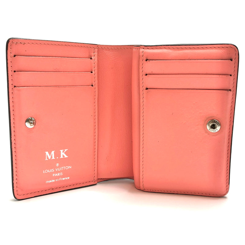 【中古品】【レディース】 LOUIS VUITTON ルイ・ヴィトン マヒナ ポルトフォイユ・クレア M81419 二つ折り財布 179-260709-rs-01-fur カラー：トロピカルコーラル 万代Net店