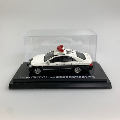 【現状渡し品】 レイズ 1/64 トヨタ クラウン180系 京都府警察所轄署警ら車両 ミニカー 061-260427-AS-16-min 万代Net店