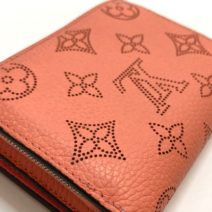 【中古品】【レディース】 LOUIS VUITTON ルイ・ヴィトン マヒナ ポルトフォイユ・クレア M81419 二つ折り財布 179-260709-rs-01-fur カラー：トロピカルコーラル 万代Net店
