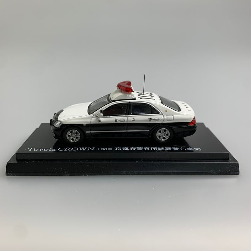 【現状渡し品】 レイズ 1/64 トヨタ クラウン180系 京都府警察所轄署警ら車両 ミニカー 061-260427-AS-16-min 万代Net店