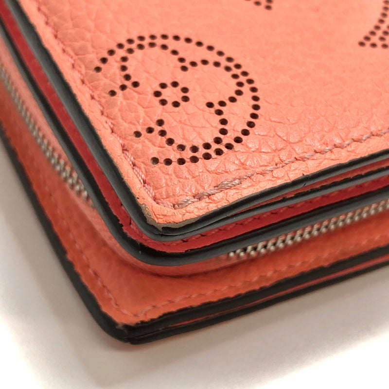 【中古品】【レディース】 LOUIS VUITTON ルイ・ヴィトン マヒナ ポルトフォイユ・クレア M81419 二つ折り財布 179-260709-rs-01-fur カラー：トロピカルコーラル 万代Net店