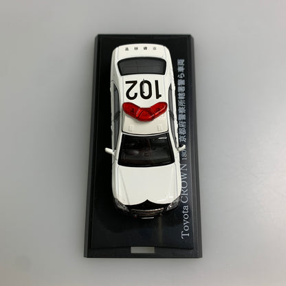 【現状渡し品】 レイズ 1/64 トヨタ クラウン180系 京都府警察所轄署警ら車両 ミニカー 061-260427-AS-16-min 万代Net店