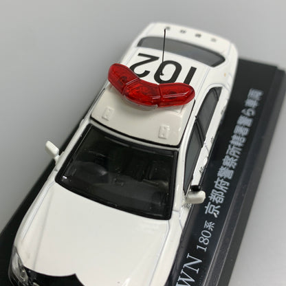 【現状渡し品】 レイズ 1/64 トヨタ クラウン180系 京都府警察所轄署警ら車両 ミニカー 061-260427-AS-16-min 万代Net店