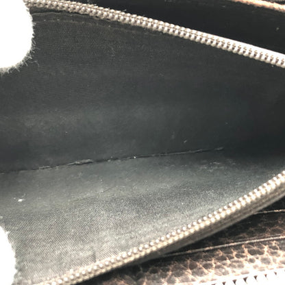 【ジャンク品】【メンズ/レディース】 GUCCI グッチ マイクログッチシマ ミストラル 256439 長財布 ロングウォレット レザー 財布 181-240425-rs-02-fur カラー：ブラウン 万代Net店