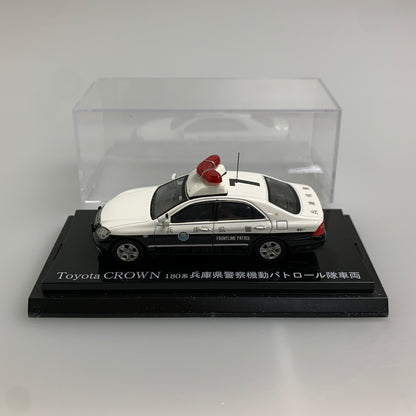 【現状渡し品】 レイズ 1/64 トヨタ クラウン180系 兵庫県警察起動パトロール隊車両 ミニカー 061-260427-AS-17-min 万代Net店