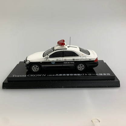 【現状渡し品】 レイズ 1/64 トヨタ クラウン180系 兵庫県警察起動パトロール隊車両 ミニカー 061-260427-AS-17-min 万代Net店