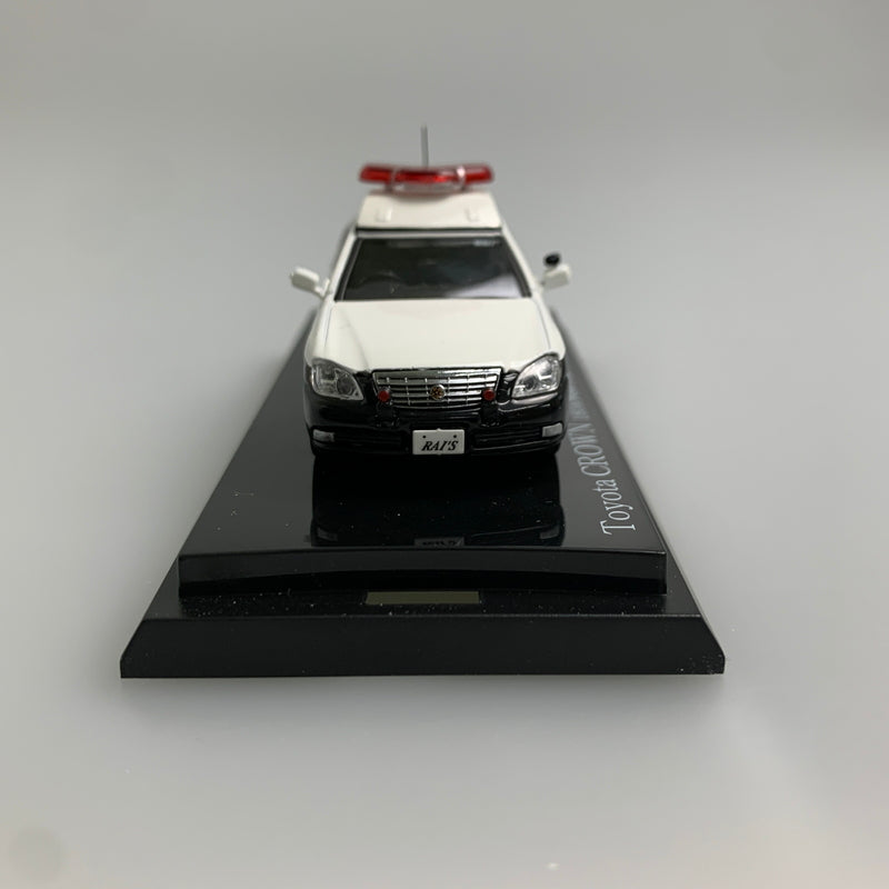 【現状渡し品】 レイズ 1/64 トヨタ クラウン180系 兵庫県警察起動パトロール隊車両 ミニカー 061-260427-AS-17-min 万代Net店