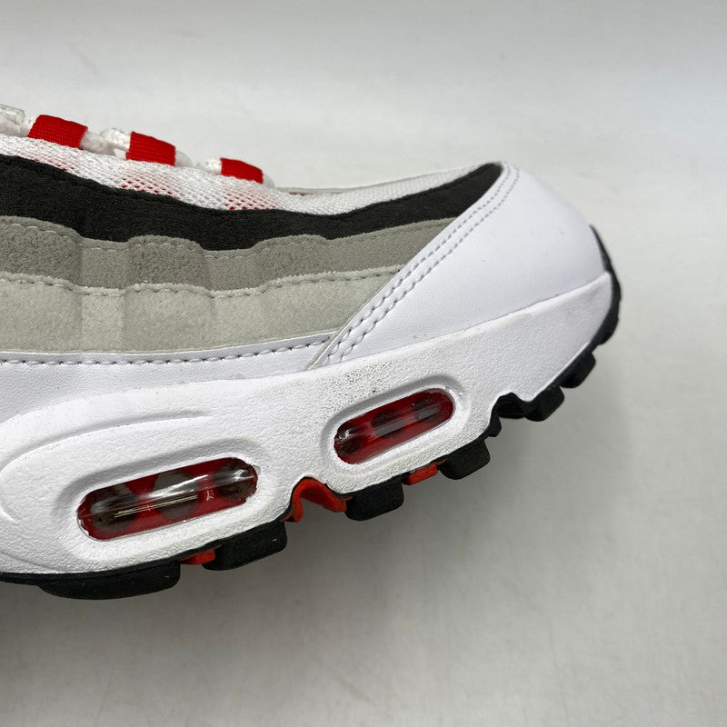 【中古品】【メンズ】 NIKE ナイキ IB7862-100 AIR MAX 95 OG BIG BUBBLE PRM エア マックス オリジナル ビッグ バブル プレミアム スニーカー シューズ 靴 160-261015-cs-11-izu サイズ：29cm カラー：WHITE/COMET RED-NEUTRAL GREY 万代Net店