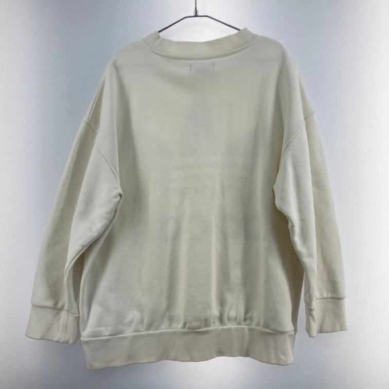 【中古品】【メンズ】 adidas アディダス BQ1801 AC CREW スウェット 148-260107-WA-05-iwa サイズ：S カラー：オフホワイト 万代Net店