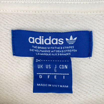 【中古品】【メンズ】 adidas アディダス BQ1801 AC CREW スウェット 148-260107-WA-05-iwa サイズ：S カラー：オフホワイト 万代Net店