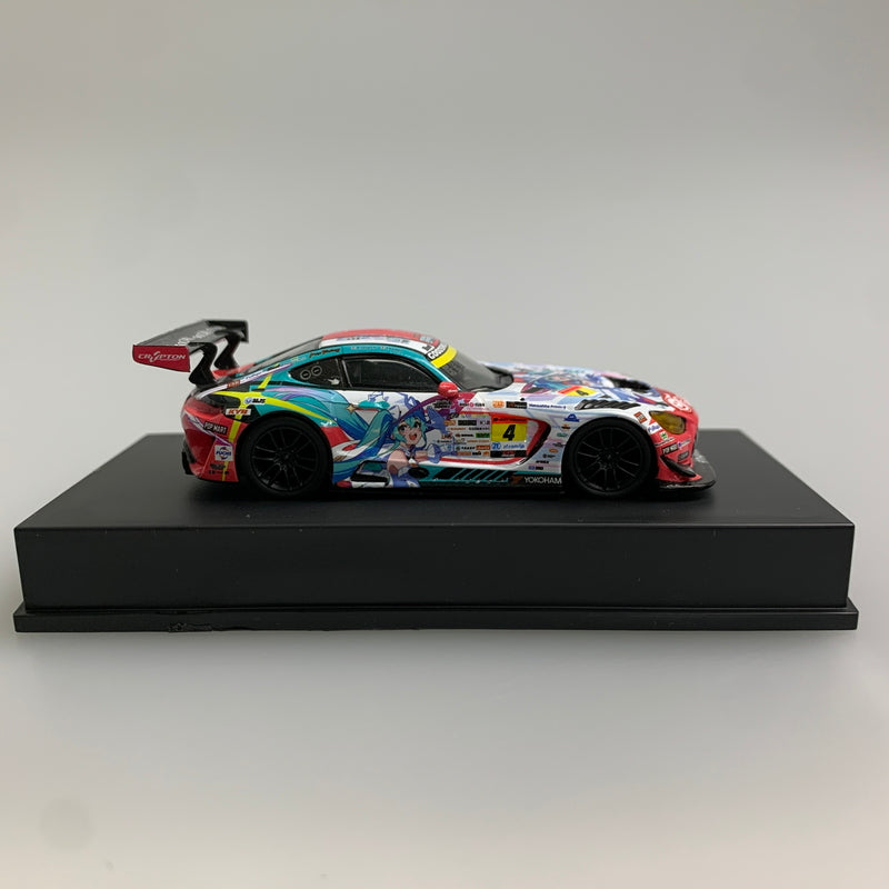 【現状渡し品】 グッドスマイルレーシング 初音ミク AMG 2024 開幕戦Ver. 初音ミク GTプロジェクト ミニカー 053-260427-AS-18-min 万代Net店
