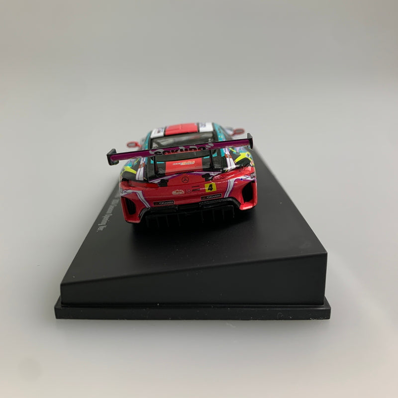 【現状渡し品】 グッドスマイルレーシング 初音ミク AMG 2024 開幕戦Ver. 初音ミク GTプロジェクト ミニカー 053-260427-AS-18-min 万代Net店