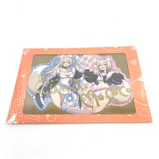 【中古美品】 ホロライブ/フワモコ 活動1周年記念 直筆サイン入りポストカード 054-260621-ma-01-fur 万代Net店