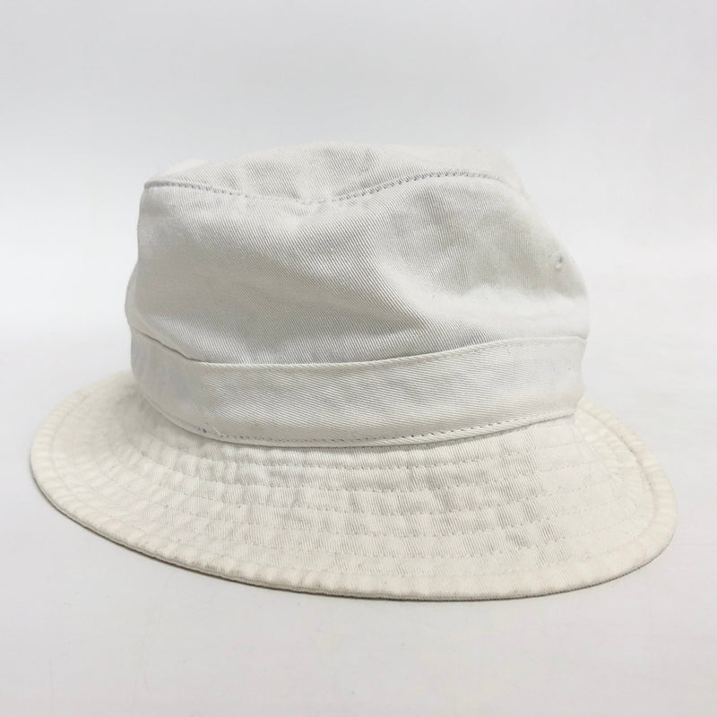 【中古品】【メンズ/レディース】 POLO RALPH LAUREN ポロ・ラルフローレン PONY EMBROIDERY BUCKET HAT バケットハット 帽子 アクセサリー 185-260709-rs-03-fur サイズ：L/XL 61cm カラー：ホワイト 万代Net店