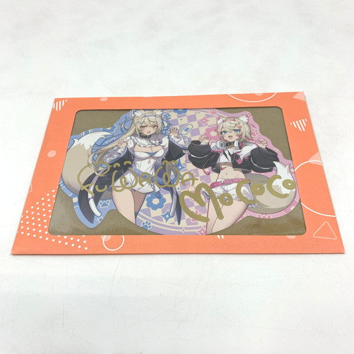 【中古美品】 ホロライブ/フワモコ 活動1周年記念 直筆サイン入りポストカード 054-260621-ma-01-fur 万代Net店