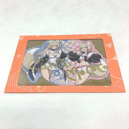 【中古美品】 ホロライブ/フワモコ 活動1周年記念 直筆サイン入りポストカード 054-260621-ma-01-fur 万代Net店
