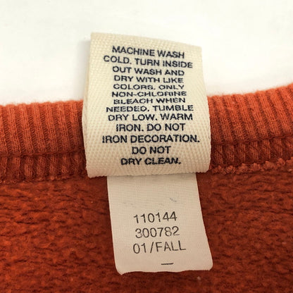 【現状渡し品】【メンズ】 GAP DENIM CREWNECK SWEATSHIRT スウェット トレーナー 小文字タグ 長袖 トップス 古着 ヴィンテージ系 146-260421-rs-07-fur サイズ：XXL カラー：オレンジ系 万代Net店