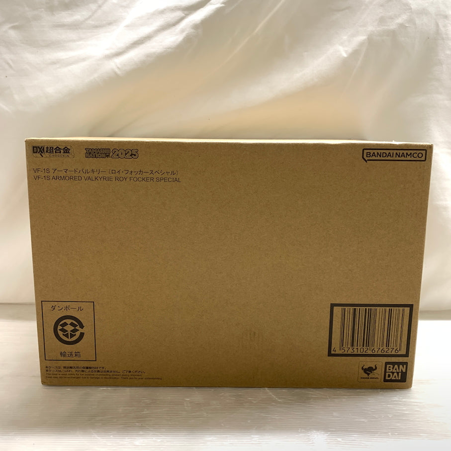 【現状渡し品】 DX超合金 超時空要塞マクロス VF-1S アーマードバルキリー(ロイ・フォッカースペシャル) 056-260609-MS-01-min 万代Net店
