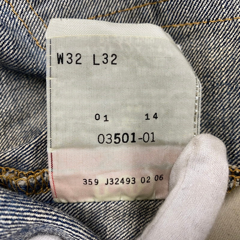 【現状渡し品】【メンズ】 Levi's リーバイス 03501-01 フィリピン製 刻印359 06年製 00S 501 DENIM PANTS デニム パンツ ボトムス ズボン 157-251211-cs-04-izu サイズ：32×32 カラー：インディゴ 万代Net店