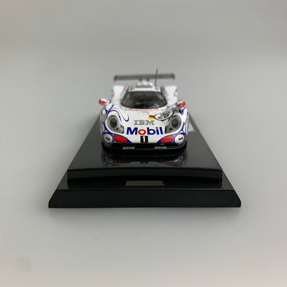 【現状渡し品】 Kyosho 京商 1/64 ポルシェ911 GT1 1998 ル・マン No.26(ホワイト) ミニカー 061-260427-AS-20-min 万代Net店