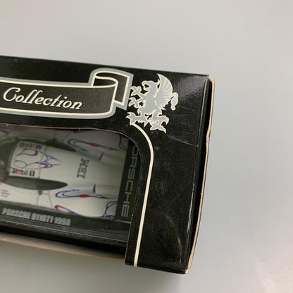 【現状渡し品】 Kyosho 京商 1/64 ポルシェ911 GT1 1998 ル・マン No.26(ホワイト) ミニカー 061-260427-AS-20-min 万代Net店