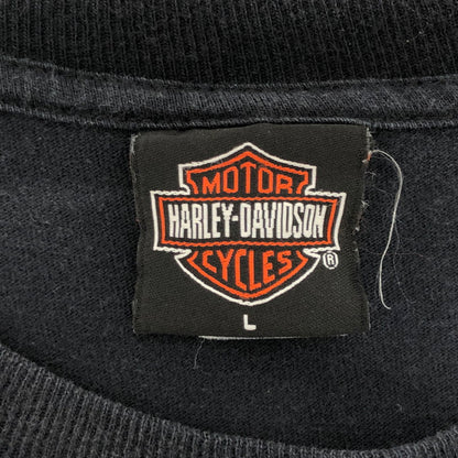 【現状渡し品】【メンズ】 HARLEY DAVIDSON ハーレーダビッドソン 00S LEGENDARY SS TEE 半袖 Tシャツ トップス 古着 ヴィンテージ系 146-260422-rs-01-fur サイズ：L カラー：ブラック 万代Net店