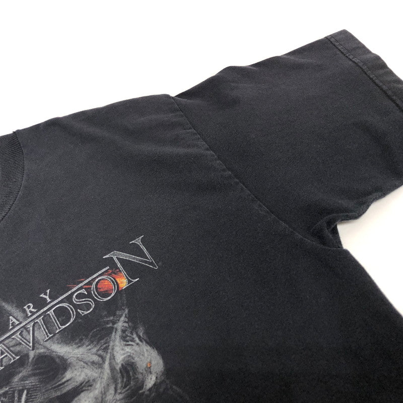【現状渡し品】【メンズ】 HARLEY DAVIDSON ハーレーダビッドソン 00S LEGENDARY SS TEE 半袖 Tシャツ トップス 古着 ヴィンテージ系 146-260422-rs-01-fur サイズ：L カラー：ブラック 万代Net店