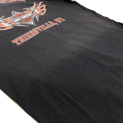 【現状渡し品】【メンズ】 HARLEY DAVIDSON ハーレーダビッドソン 00S LEGENDARY SS TEE 半袖 Tシャツ トップス 古着 ヴィンテージ系 146-260422-rs-01-fur サイズ：L カラー：ブラック 万代Net店