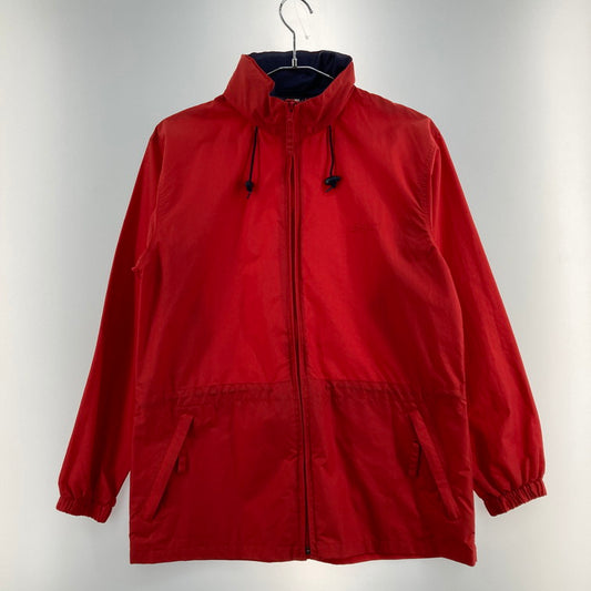 【中古品】【レディース】 L.L.Bean エルエルビーン L644 HOODED ZIPPERED POCKETS WINDBREAKER アウター 169-260110-WA-02-iwa サイズ：S カラー：レッド 万代Net店