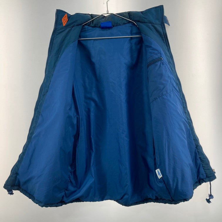 【現状渡し品】【メンズ】 UMBRO ナイロンジャケット 146-260110-WA-03-iwa サイズ：L カラー：ネイビー系 万代Net店
