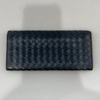 【中古品】【メンズ】 BOTTEGA VENETA ボッテガヴェネタ 長財布 200-260426-WA-09-iwa カラー：ネイビー 万代Net店
