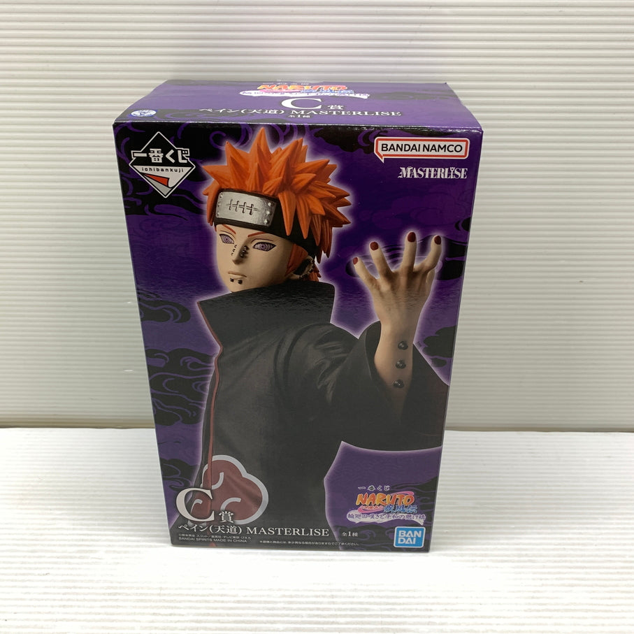 【中古品】 一番くじ NARUTO-ナルト 疾風伝 輪廻の嘆きと平和の懸け橋 C賞 ペイン(天道) MASTERLISE フィギュア バンダイ 箱あり 051-260929-YT-01-min 万代Net店